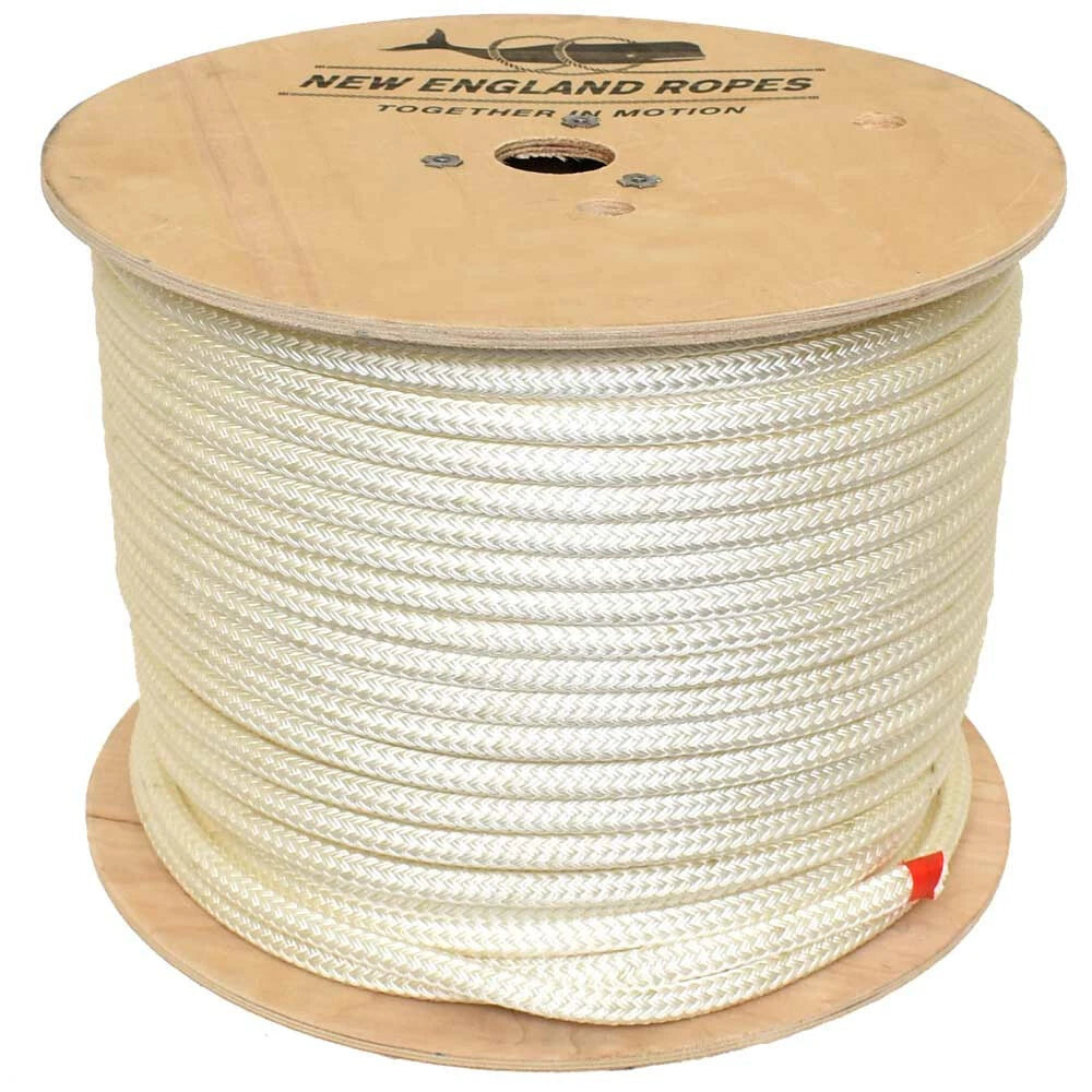 England Boat Dock Line C2010-20-00600 - 5/8 Inch Double Braid Nylon (600FT)