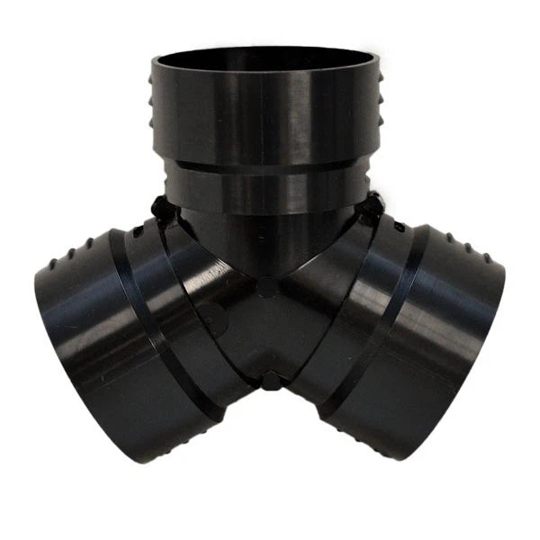 MasterCraft Boat Y-Fitting 556124 - 3 Inch Black Plastic