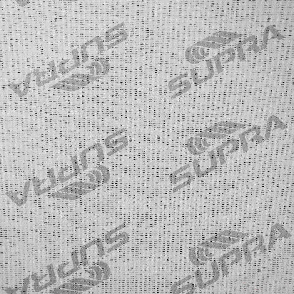 Supra Boat Liner Fabric 105049 - Charcoal Gray Logo 55 Inch (yard)
