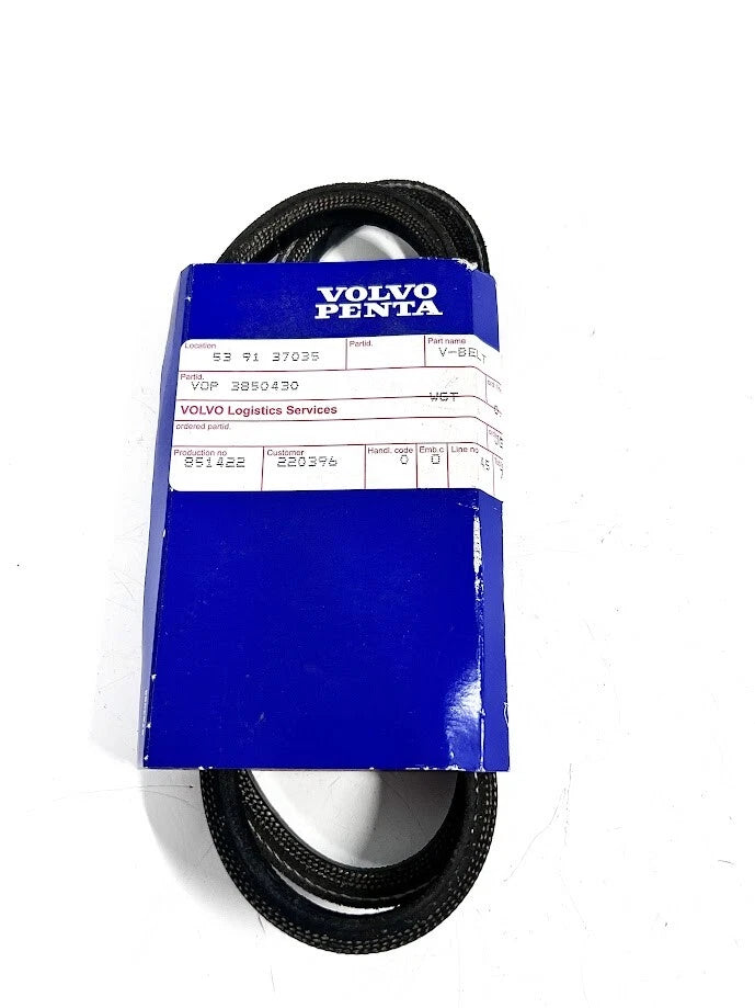 Volvo Penta 38504030, V-Belt, OEM
