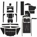 Supra Boat Non-Skid Floor Mat Kit 121117 - SL (SK) Black 2021