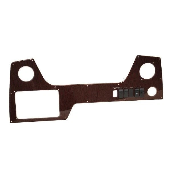 Sea Ray Boat Gauge - Switch Panel 1936740 - 250 DA Brown Woodgrain
