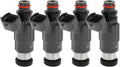 4pcs Fuel Injectors for 1998-2009 Suzuki Outboard Motor DF60 DF70 CDH166