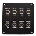 Crestliner Boat Breaker Switch Panel 2336996 - 1950 Super Hawk 4 Inch