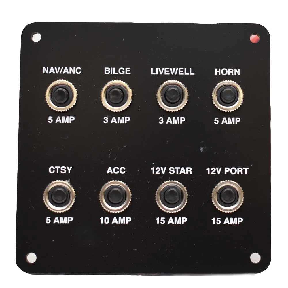 Crestliner Boat Breaker Switch Panel 2336996 - 1950 Super Hawk 4 Inch
