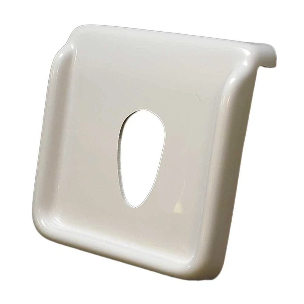 Misty Harbor Pontoon Boat Fuel Splash Guard 001505 - Off White Plastic
