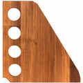 Aviara Boat Wet Bar Panel 553875 - AV40 Teak Wood 21 3/4 X 21 Inch