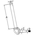 D4NN3105B Fits Ford Right Hand Tractor Spindle 2600 3600 4100 233 333