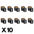 10 Pack Hiflo Oil Filter for Harley 883 Sportster Hugger 1999-2000 (with Nut)