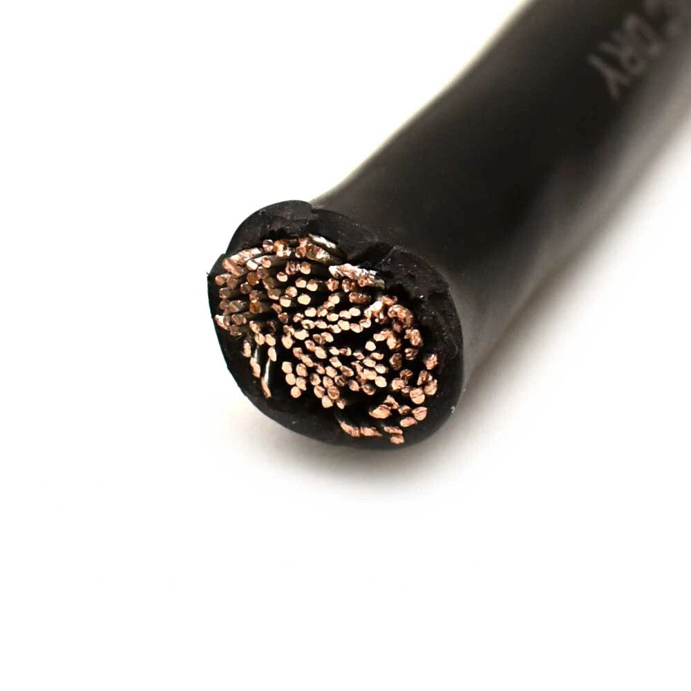 Ranger Boat 1/0 AWG Battery Cable 6716559 - Black PVC 60V (FT)