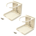 Boat Folding Cup/Drink Holders - Universal Marine Auto RV Car (pair)