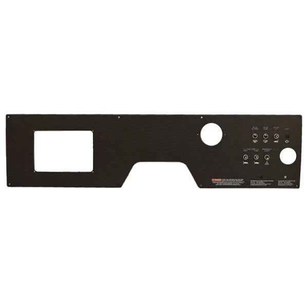 Sea Ray Boat Switch Panel 2146915 - 310 SDA Black 36 3/4 X 9 1/8 Inch
