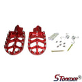 STONEDER Aluminum Footpegs Foot Rest for 50cc-190cc SSR Piranha Pit Dirt Bikes