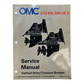 OMC Stern Drives 507281, Vertical Drive/Transom Bracket Service Manual (1996)