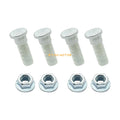 4PCS Front Wheel Studs & Nuts 7515513 for Polaris Ranger 425 450 500 700 EV TM