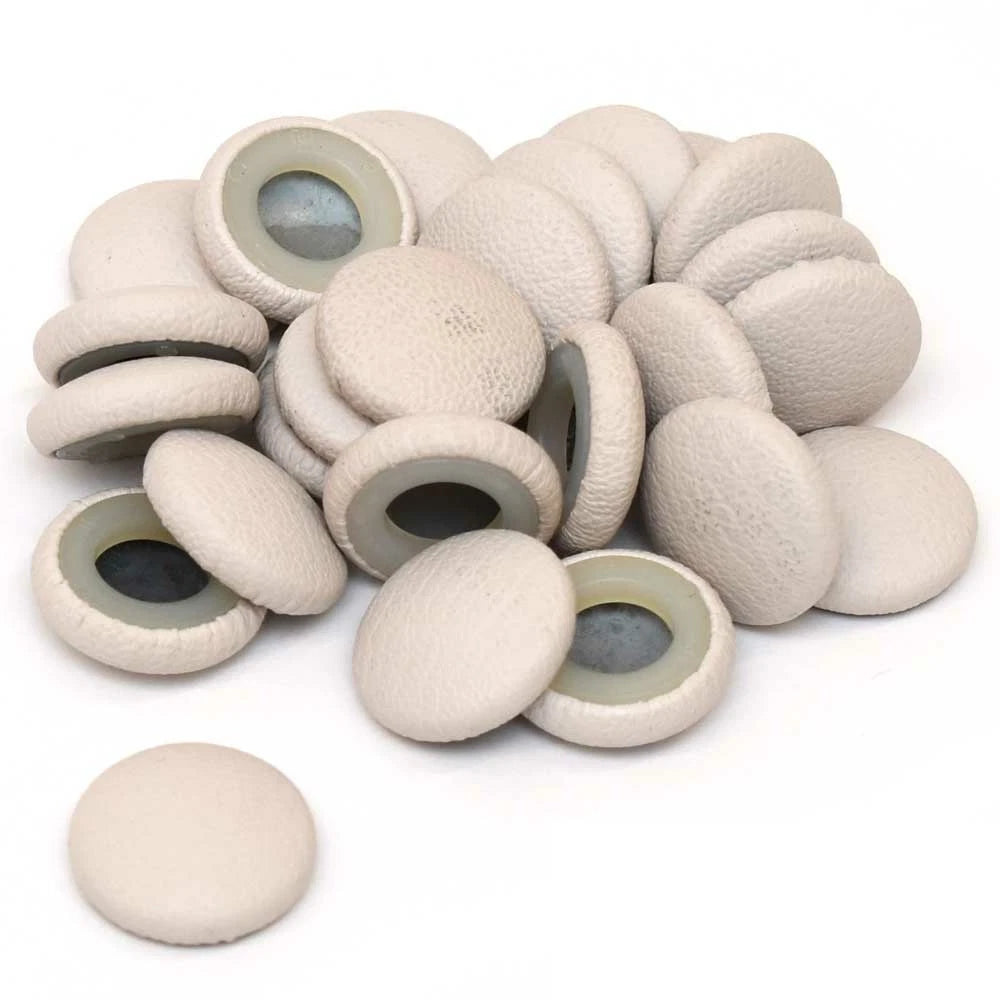 Lund Boat Sea Button Snap Covers 1990592 - White 3/8 Inch (set of 25)