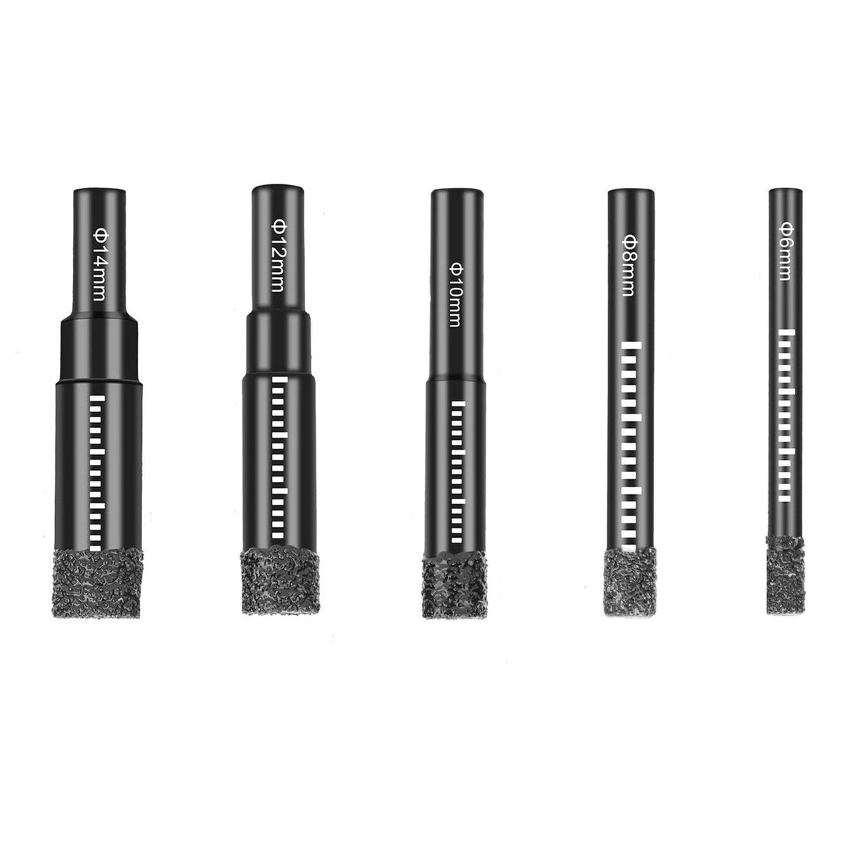 Dry Diamond Drill Bits Durable for Porcelain Granite Tile Ceramic