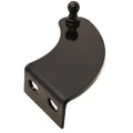 Boat Hatch Shock Mount - 4 X 1 1/4 X 3 Aluminum Black Crescent
