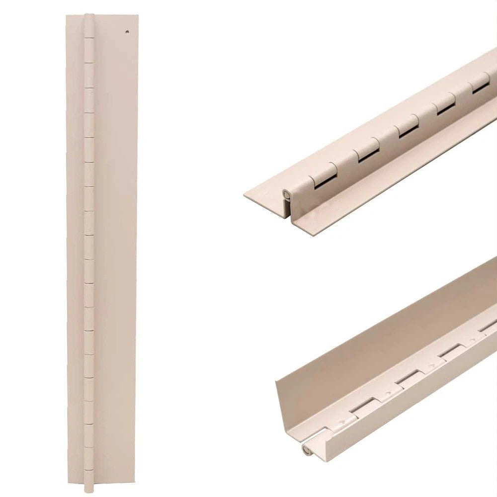 Tracker Boat Piano Hinge 188841 - 20 Inch 14 Gauge Beige
