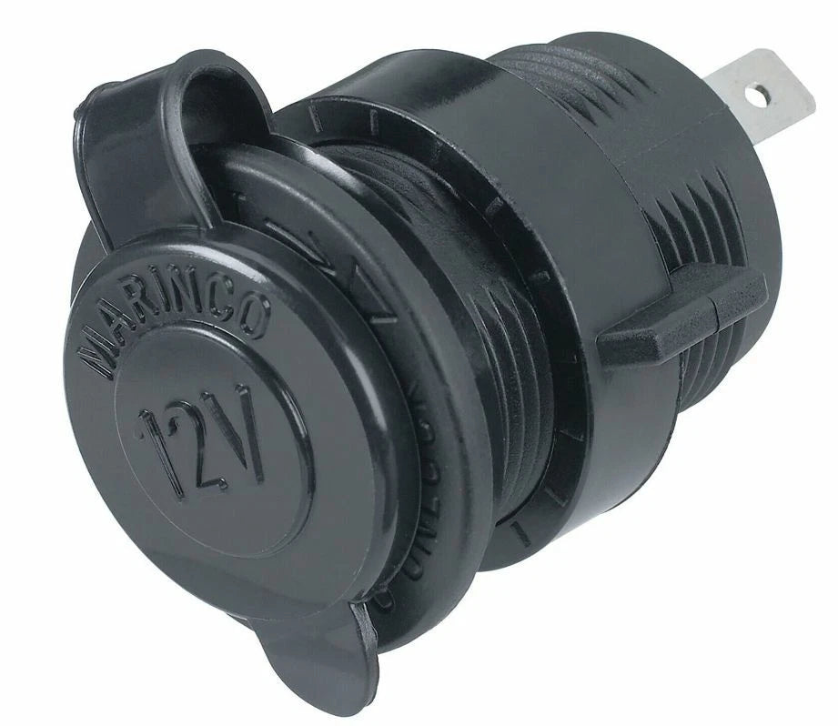 Marinco Boat Receptacle Power Outlet 168076 - SeaLink 12 Volt