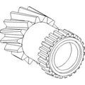 R59641 Fits John Deere Pinion, Low Range 4000, 4020, 4230, 4430