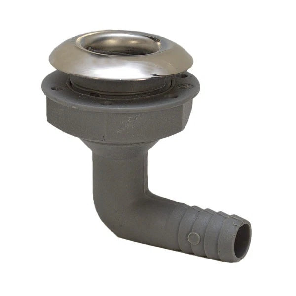 Southco Boat Thru Hull Fitting - 90 Degree 5/8 Inch