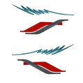 Rinker Boat Graphic Decals 7604008 - 190 Captiva Stickers (set of 4)