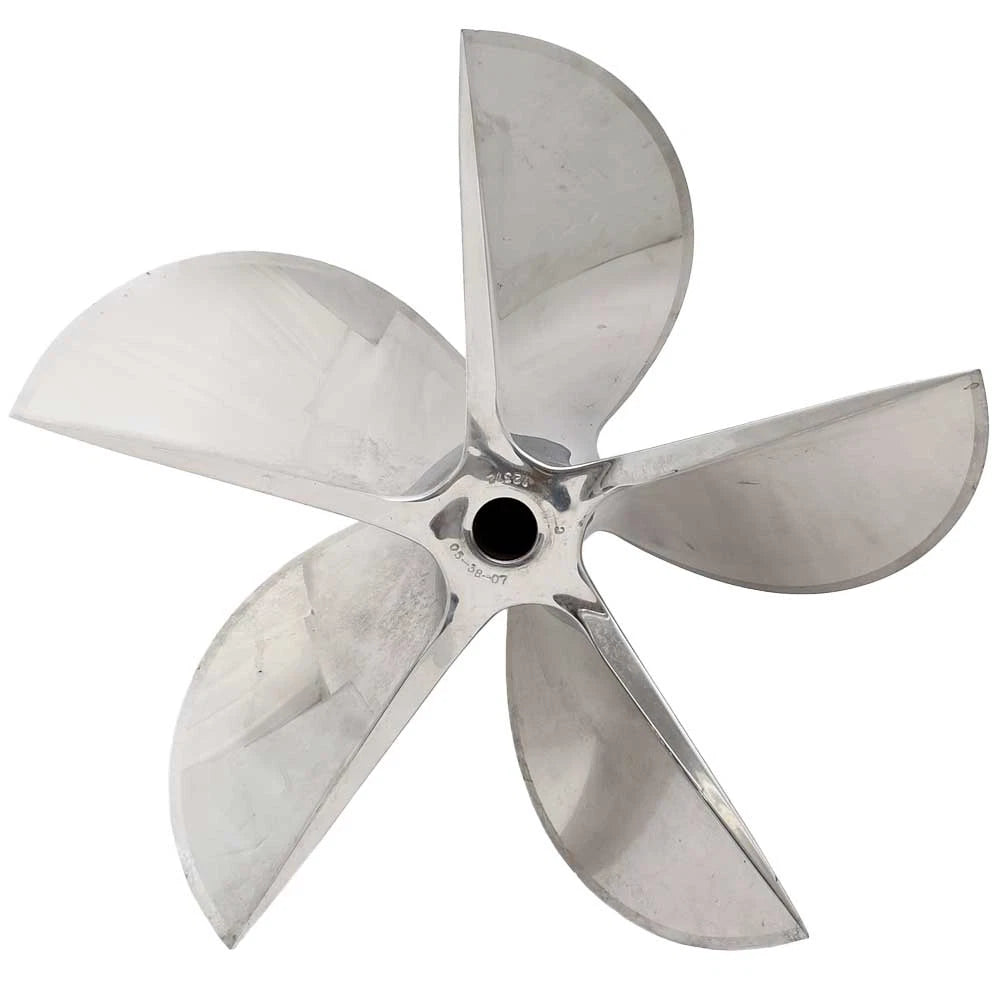 Hering Forged Boat Propeller 12372 - RH 17 X 38P 5 Blade Stainless