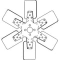 6 Blade Fan Fits Case/Internati Onal Harvester Models