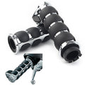 1" Chrome Handle Bar Hand Grips for Harley Touring Road King FLHR Motorcycle US