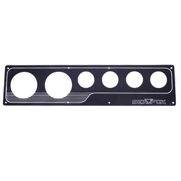 Sea Fox Boat Gauge Panel 245-03372-P - 21 3/8 X 5 1/8 Inch Blank