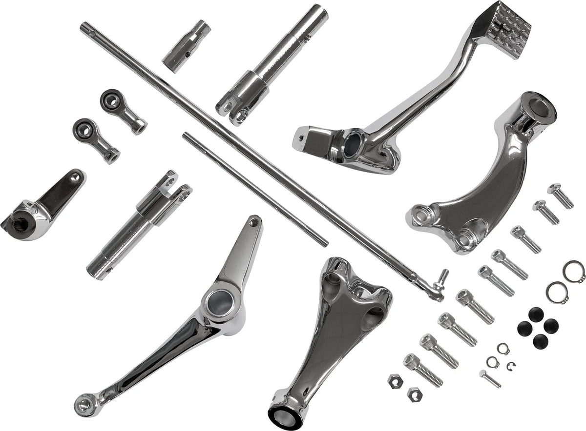 HARDDRIVE Forward Control Kit Chrome XL 14-20 – Fits Harley Davidson XL Models