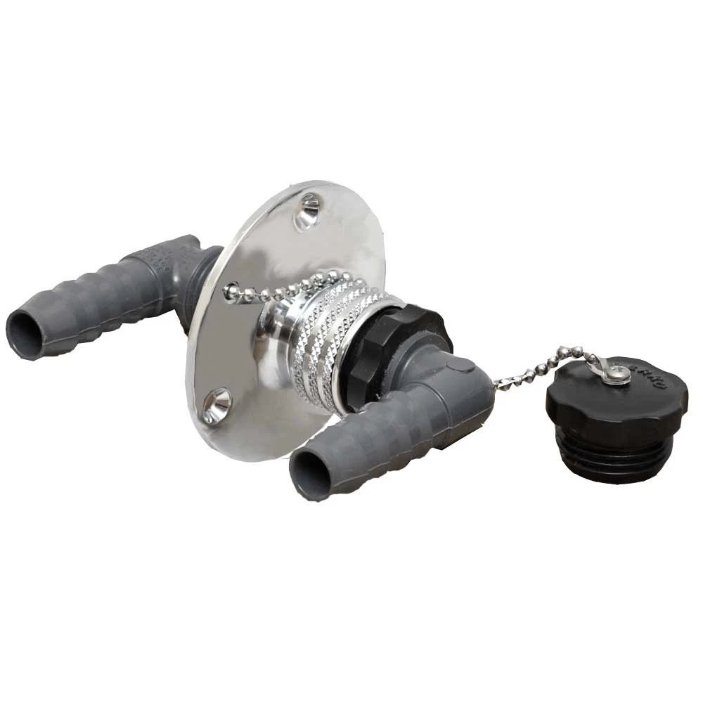 Perko Boat Water Inlet Fitting 6411002 - Malibu 1/2 Inch