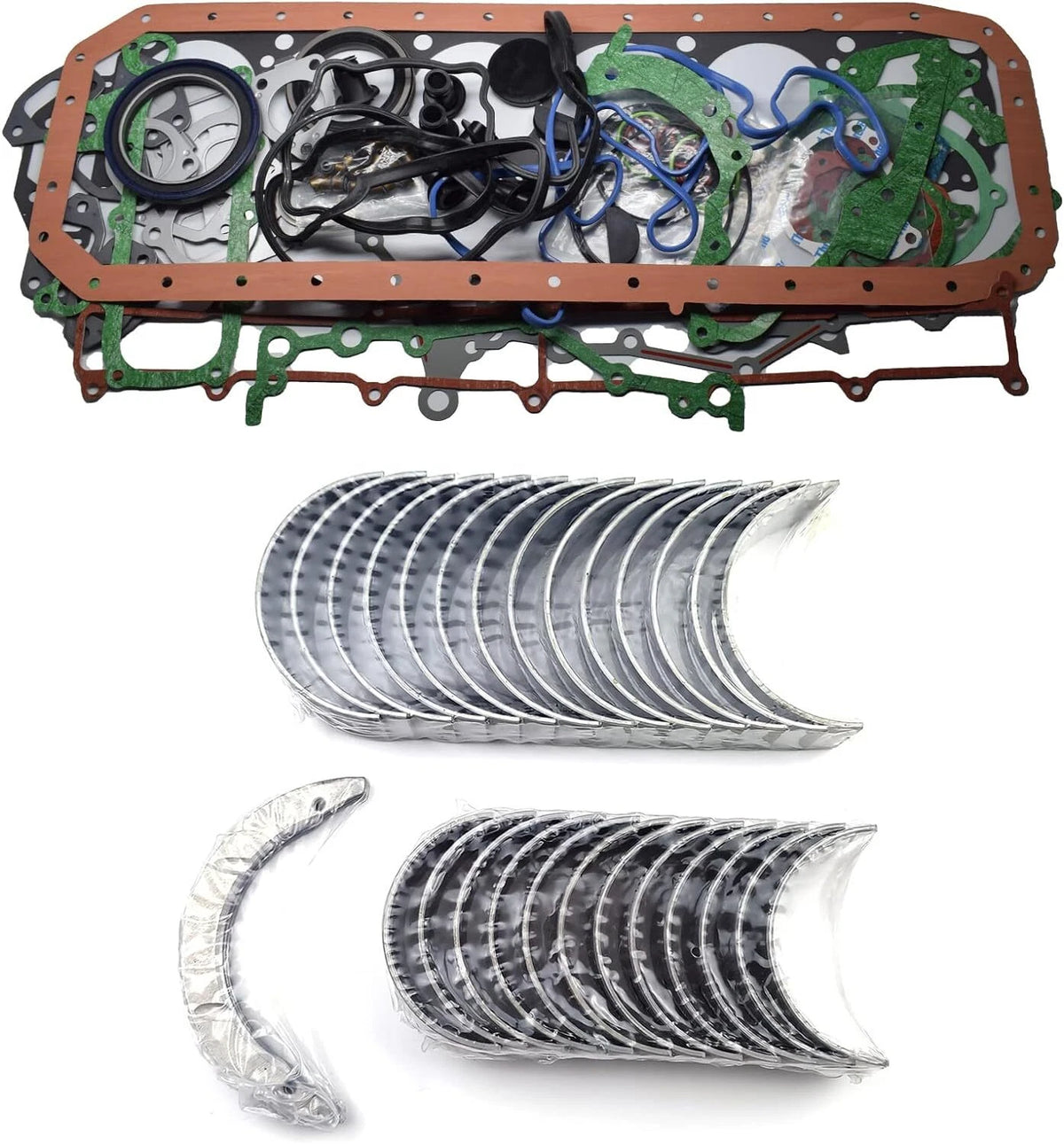 Metal Kit+Full Gasket Kit for Komatsu 6D140 Engine