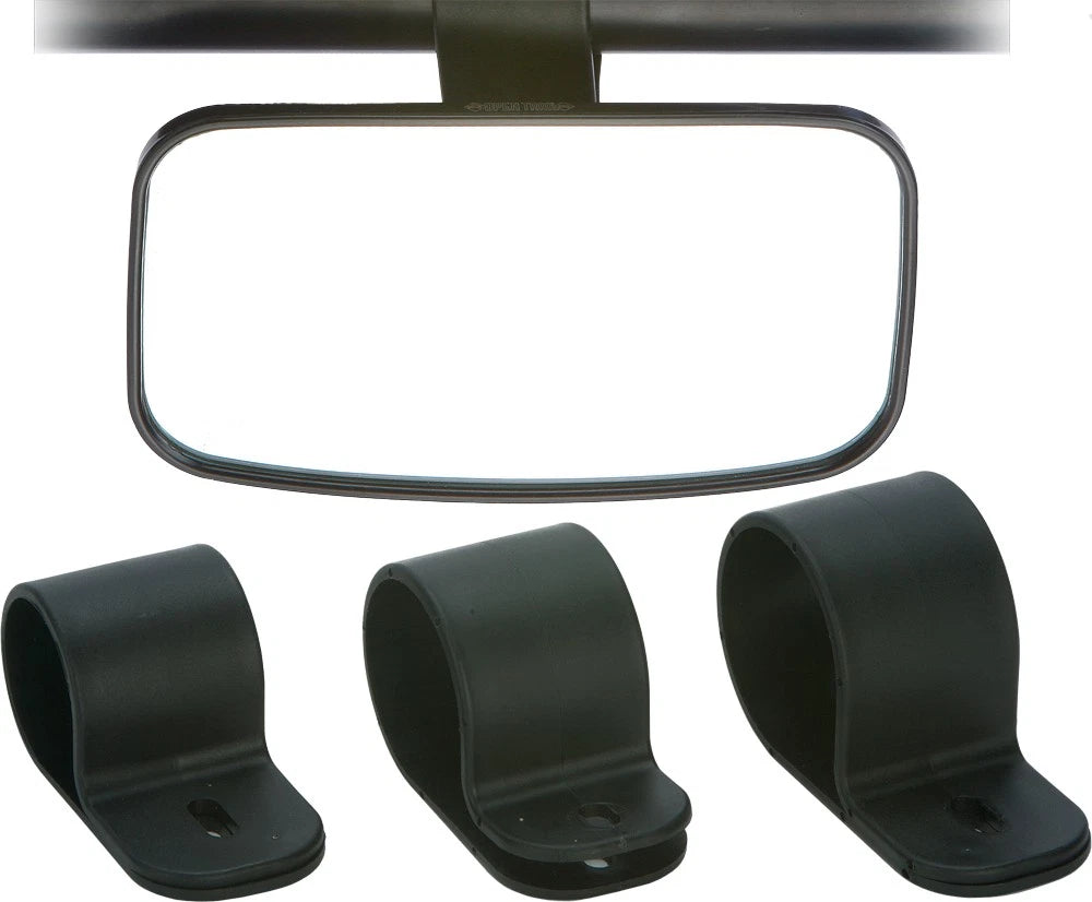 OPEN TRAIL Rearview & Side Mirror for ATV/UTV 4.5 X 8 Inches with Clamps