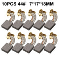 10PCS 7×17×18mm Carbon Brush Electric Motors Tools Replacement PH65A #44