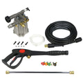 2800 Psi, 3/4" Shaft, Horizontal Pressure Washer Water Pump & Deluxe Spray Kit
