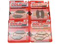 Brake Pads Front & Rear for Linhai Muddy 300 4x4 (ATV) 2007-2009