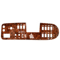 Wellcraft Boat Blank Ignition Panel 025-2917 - 330 Coastal Woodgrain