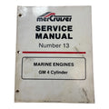 Mercruiser 90-816462, Service Manual #13, GM 4 Cylinder
