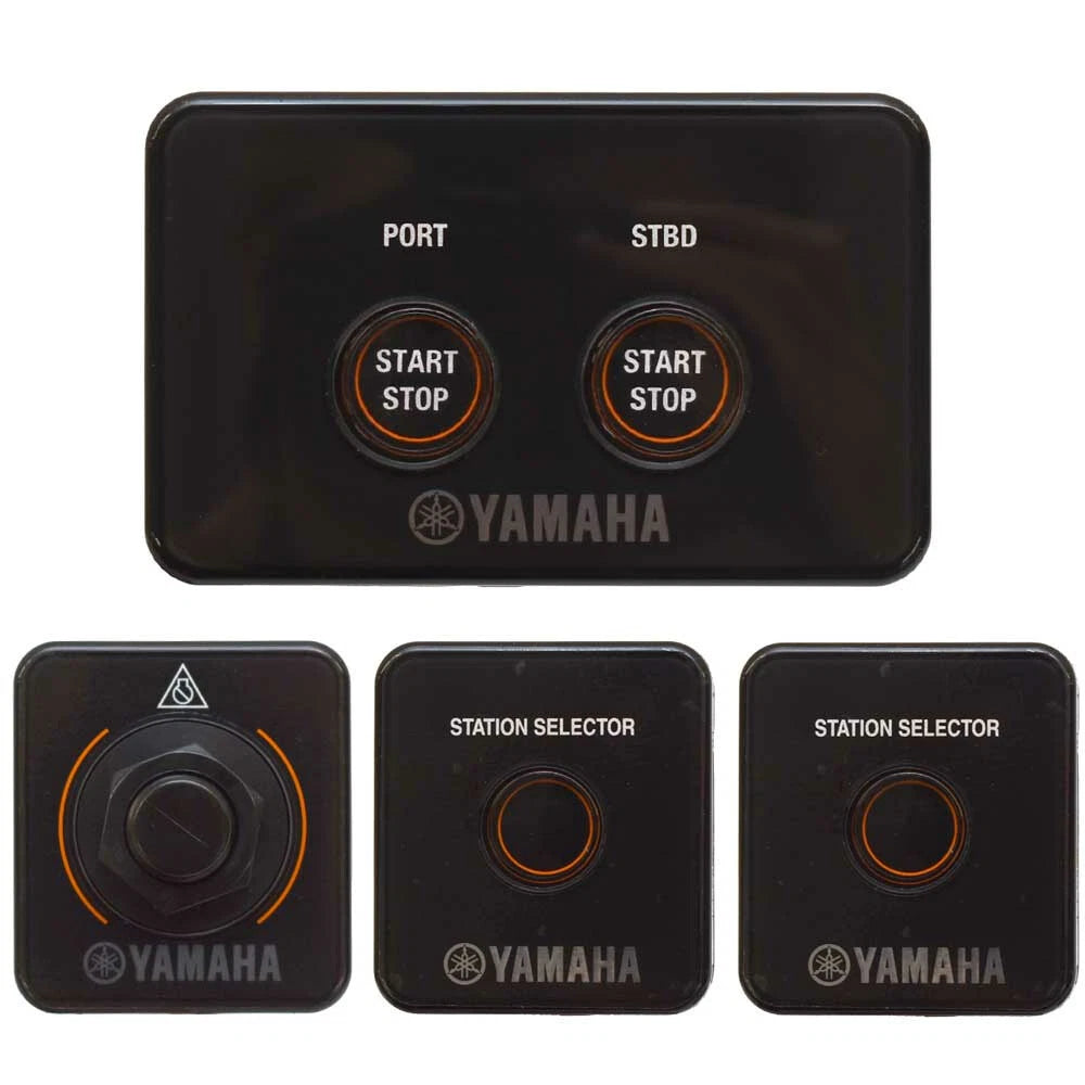 Yamaha Boat Start Switch 6X6-762B0-30-0 0 - Twin Engine 2nd STA (kit)
