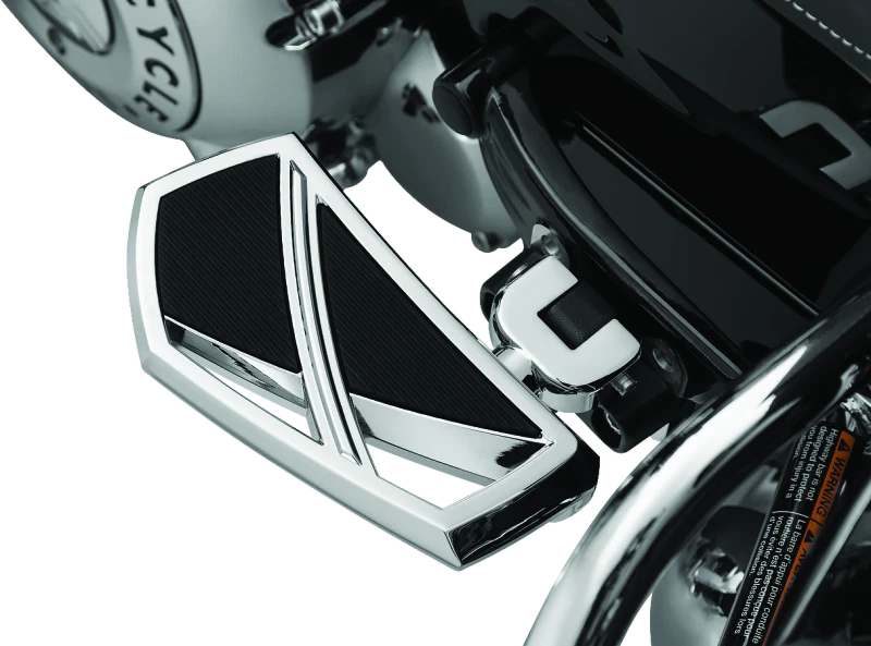 Kuryakyn Phantom Mini Boards Chrome Powersports Foot Pegs for Motorcycle