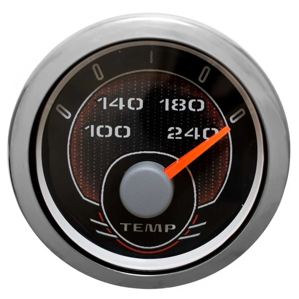 Ranger Boat Temperature Gauge 5532136 - Beede 2 Inch Silver 960799