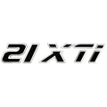Malibu Boat Raised Decal 5951101 - 21 XTi Logo Black Sticker