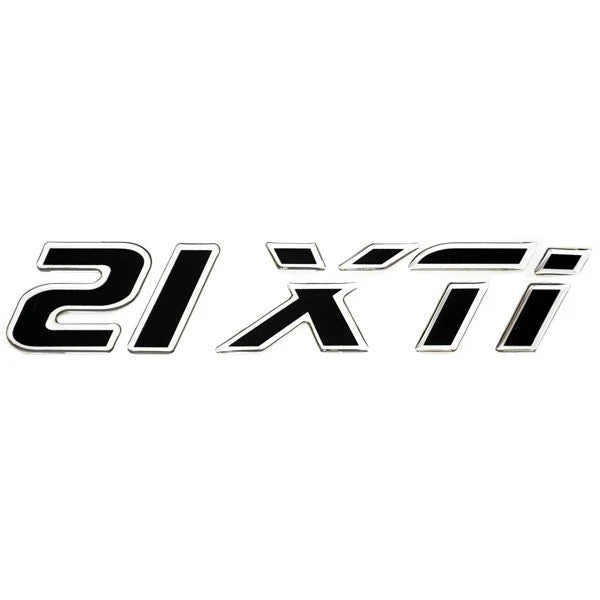 Malibu Boat Raised Decal 5951101 - 21 XTi Logo Black Sticker