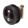 Boat Locking Latch 2130608 - 3 Inch Black Plastic