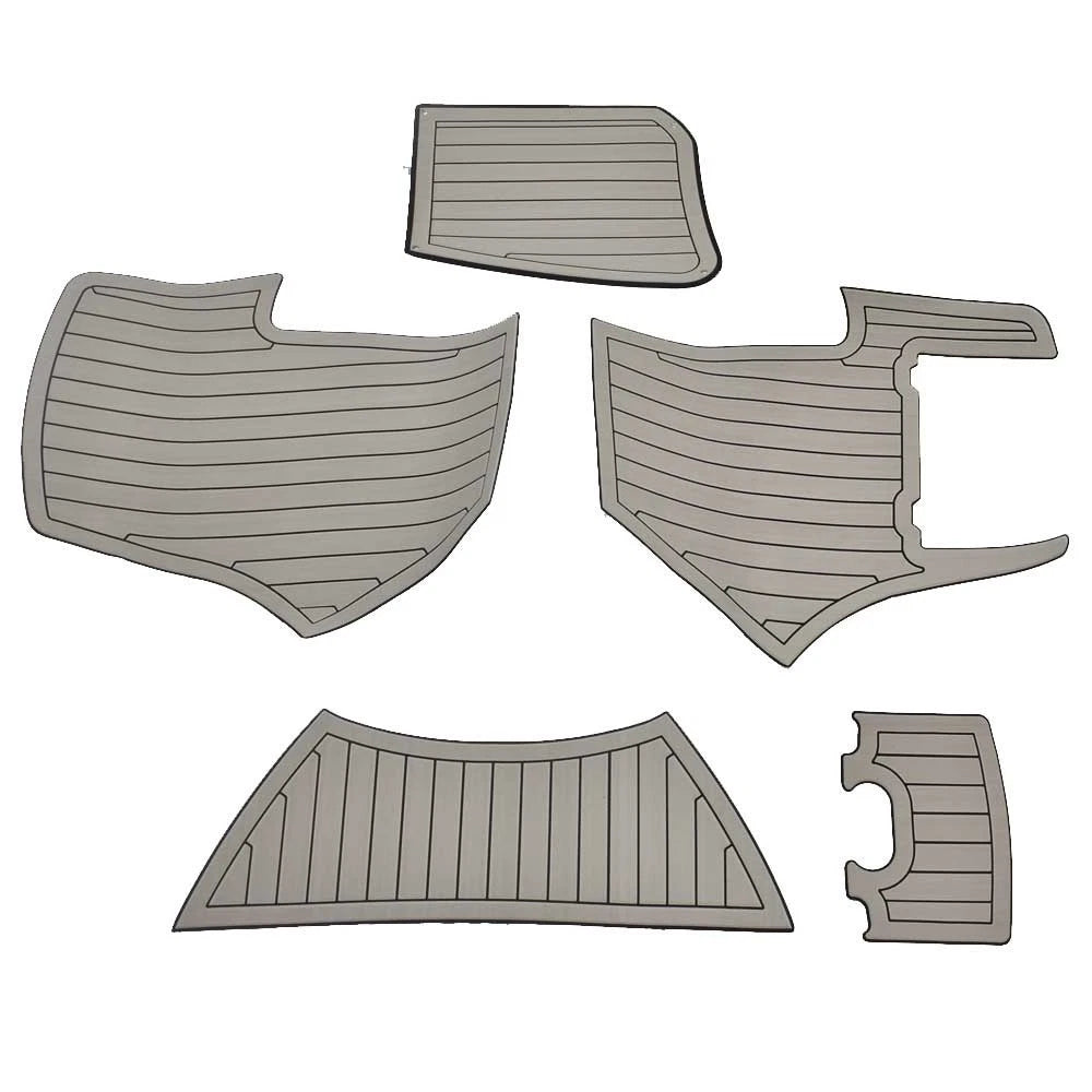 Hurricane Boat Non-Skid Mat Kit - SunDeck 2690 Gray Black (5PC)