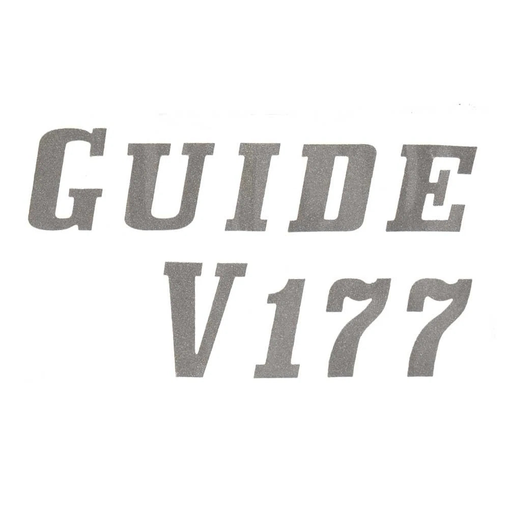 G3 Boat Model Decal 7340989 - Guide V177 Silver Sticker