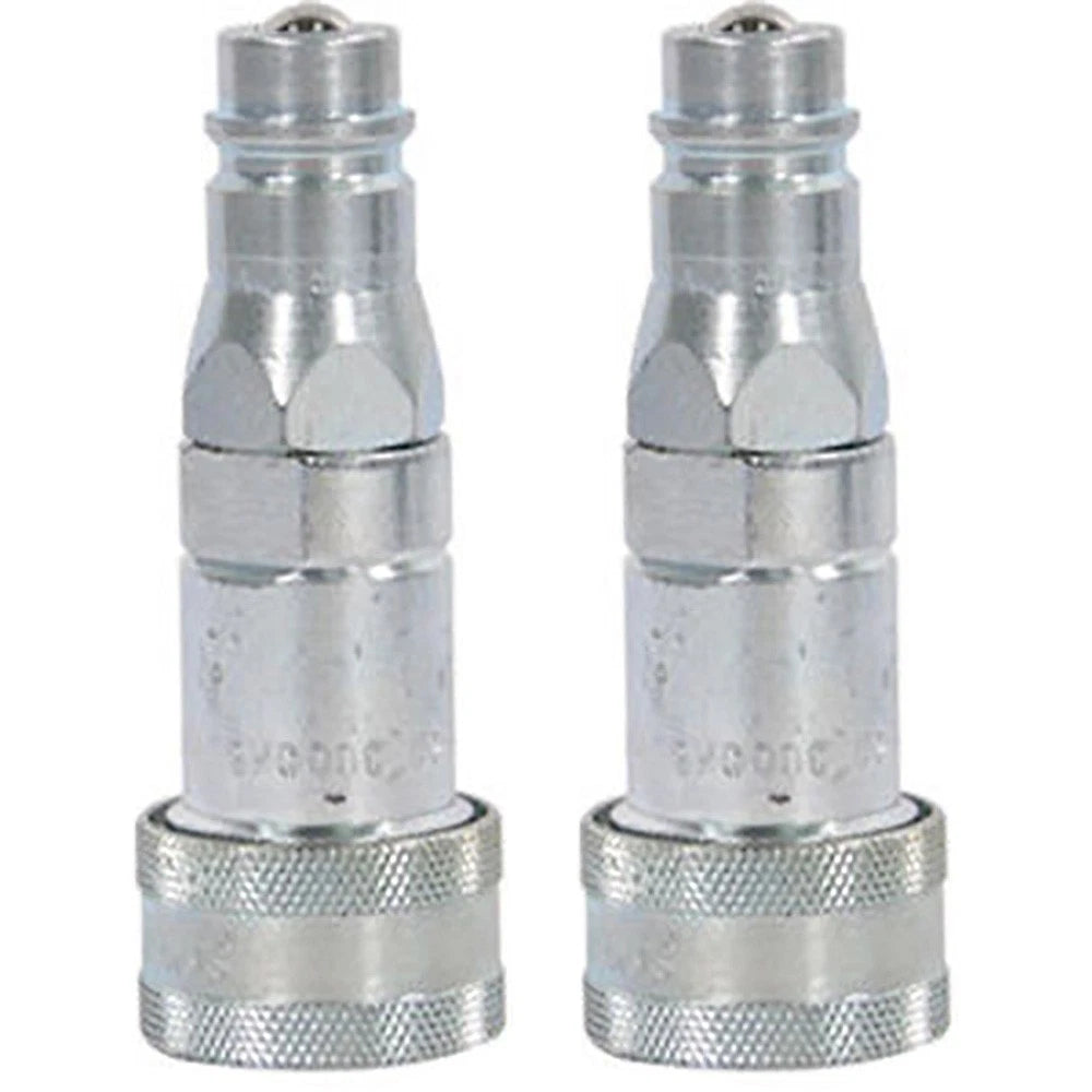 4065-4L Coupler Adapter Pair Male - Female Tip Fits John Deere AR93819 ISO