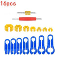 Fuel & AC Line Quick Disconnect Tool Set 16 Pcs for DIY Mechanics Professionals